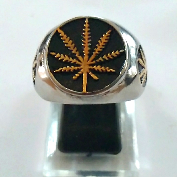 Other - 316L Stainless Steel Men's Ring  Gold Silver Color Stamped